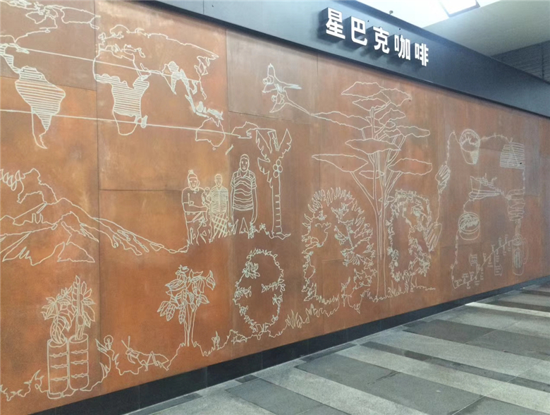 景泰耐候钢幕墙